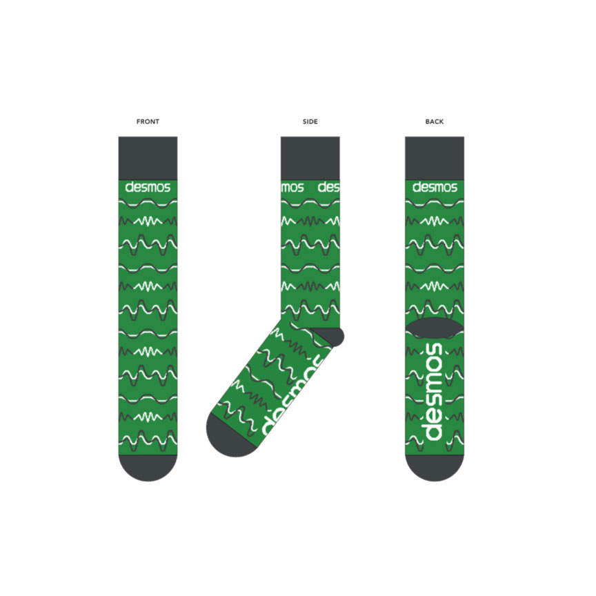 Desmos Storefront Custom Woven Socks
